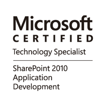 Insignia de SharePoint 2010, Application Development